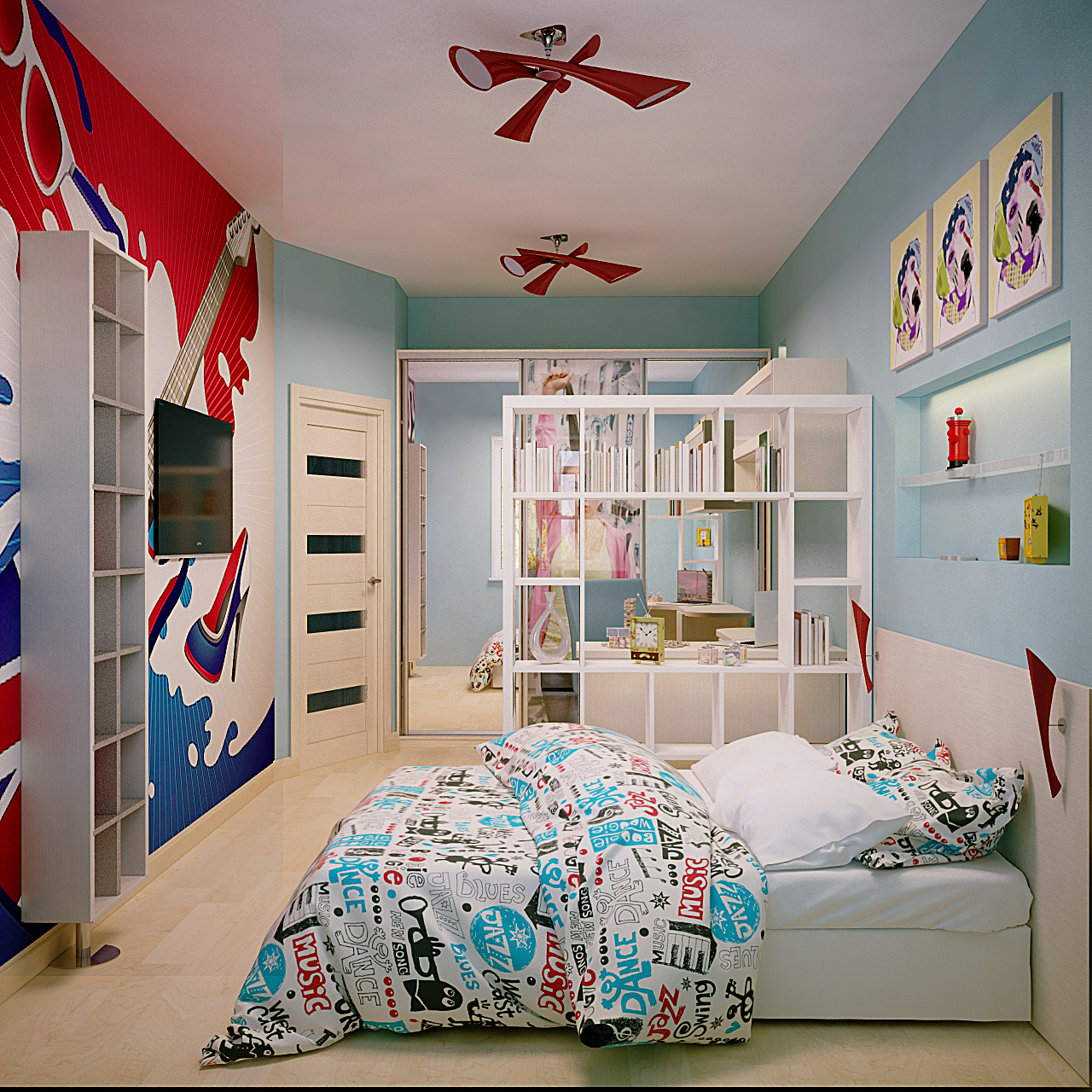 Детская комната в стиле